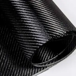 3k 200g 240g mat siyah karbon fiber kumaş