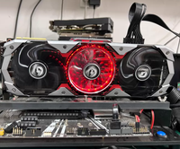 Carte graphique modifiée RTX 2080 Ti 22 Go GDDR6 TU102-300A, pour le dessin IA, l'apprentissage profond, le rendu 3D, GPU de bureau 2080ti 22 Go
