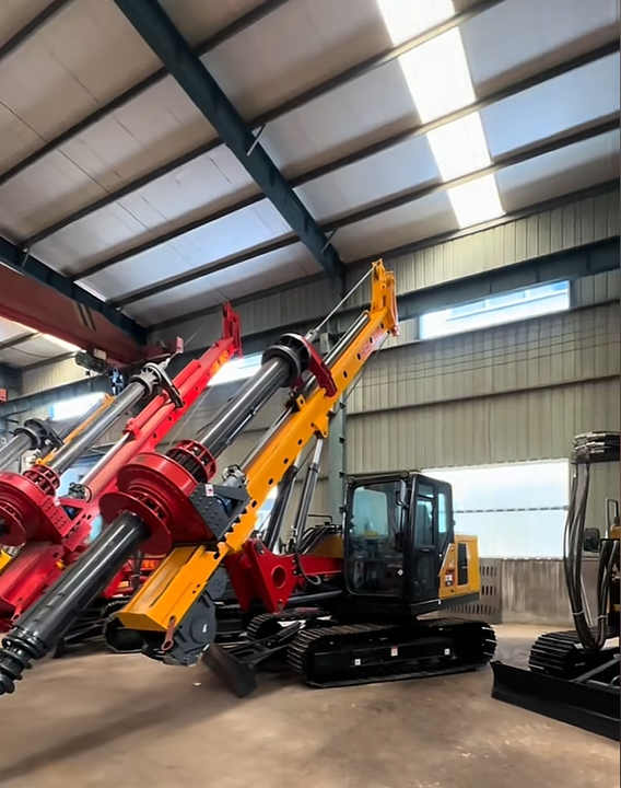 Bore Pile Machine Rotary Drilling Rig Piling Foundation Mini Pile ...