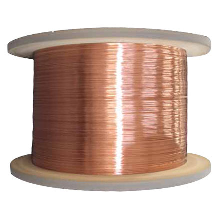 Solid Enameled Copper Clad Aluminum Wire 2.1 for Signal Transmission