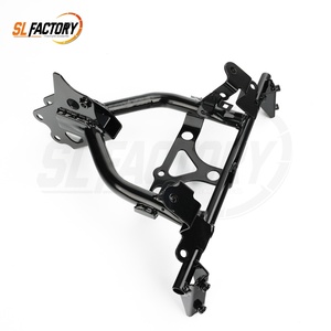 ขายึดไฟหน้ารถจักรยานยนต์อะลูมิเนียมและแฟริ่งสำหรับ <span class=keywords><strong>CBR500R</strong></span>/CBR 500R 2016-2018 สีดำ - Product Image 3