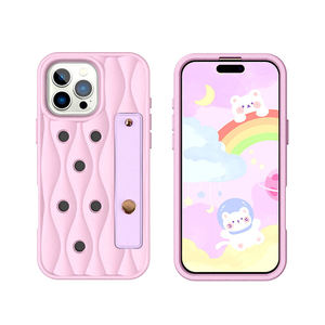 เคสโทรศัพท์มือถือ HGD กันกระแทก แฟชั่น EVA พร้อมช่องตกแต่ง สำหรับ iPhone 16 Pro Max - Product Image 6