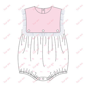 Vestito da Principessa per Bambine <span class=keywords><strong>Bianco</strong></span> con Pizzo Traforato Abbigliamento Coordinato Estivo a Pois Svizzeri per Bambine - Product Image 5
