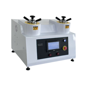 <span class=keywords><strong>Presse</strong></span> de montage métallographique à double tête pour échantillons, machine automatique d'incrustation de spécimens métallographiques - Product Image 3