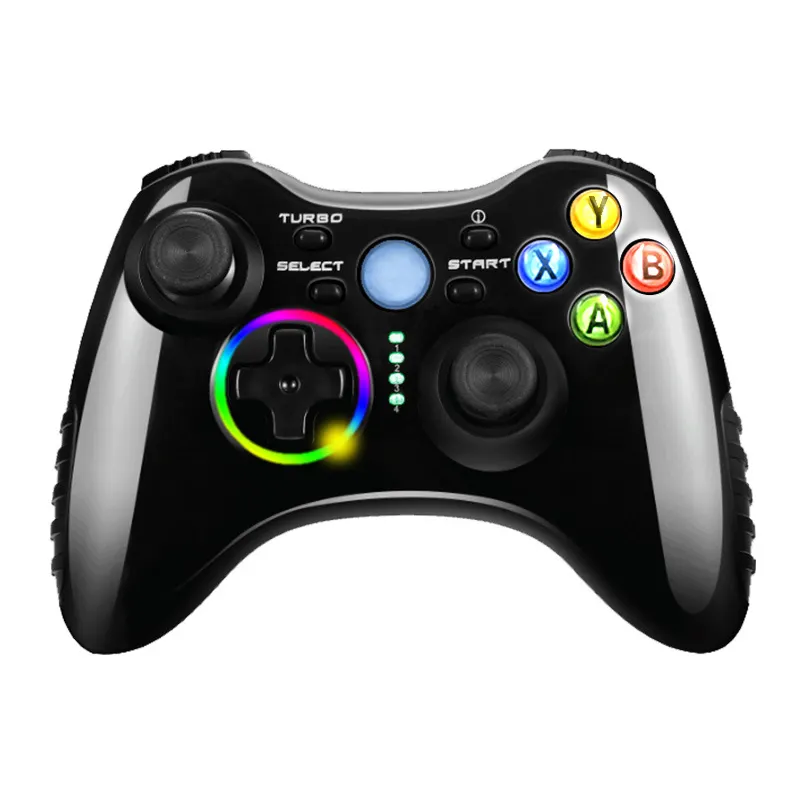 2022 new model new upgrade wireless controller with wireless 2.4G adapter for x box360