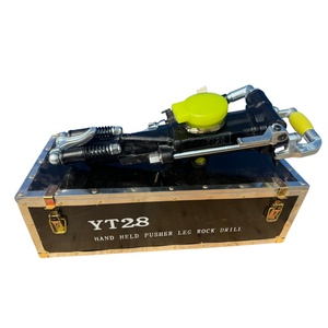 Taladro de Roca Manual Edición Avanzada, Martillo Perforador Neumático YT28, Máquina Perforadora Radial, Perforadora de Roca con Pierna de Aire YT28 - Product Image 3