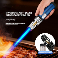 Nouveau style de pistolet de pulvérisation à flamme puissante, allumeur haute température coupe-vent portable pour extérieur, pistolet d'allumage de barbecue gonflable