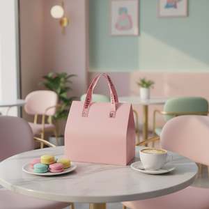 กระเป๋าเก็บความร้อนแบบใช้แล้วทิ้งบุฟอยล์อะลูมิเนียมพร้อมโลโก้สั่งทำสำหรับขายส่ง เหมาะสำหรับใส่เค้ก ขนมหวาน กาแฟ และอาหารแบบนำกลับบ้าน - Product Image 1