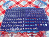 2026 Nuevo Juego de Mahjong Americano Patriótico Rojo Blanco y Azul de EE. UU., Set Completo Festivo para el Día de la Independencia