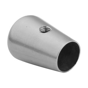 ท่อราวจับสแตนเลสแบบกลวงราคาประหยัด ขนาด 12 มม. 16 มม. พร้อมฝาปิดปลายแบบเจาะรู - Product Image 4