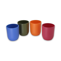 Bocaux à bougie OEM avec étiquette personnalisée bocal à bougie en verre ambré mat lisse bocaux à bougie givré
