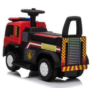 Voiture pivotante électrique pour bébé, rechargeable, 6V, <span class=keywords><strong>camion</strong></span> de feu, pour enfants, pour conduire - Product Image 3