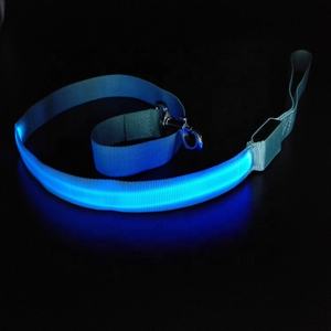 高品質のピュアカラーLEDライトアップナイトウォーキングドッグリーシュ - Product Image 6