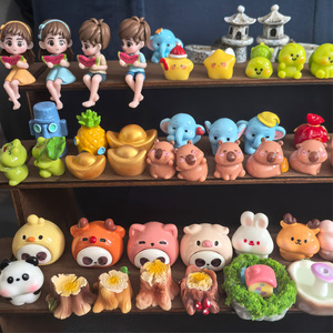 1000 disegni per terrari stile spiaggia ponte barca di pietra verde di buona fortuna angeli statue gatto mini egiziano libro di lettura figurine - Product Image 2