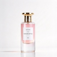 Flacon de parfum en verre vide coloré le plus vendu, 50 ml, cylindrique, avec bouchon en alliage de zinc