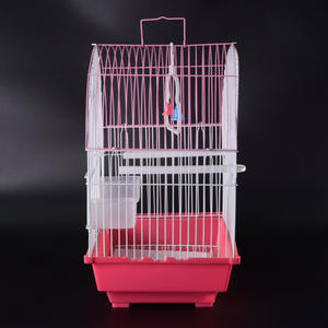 Vente en gros cages à oiseaux de haute qualité luxe perroquet canari rond bambou oiseau cage en fer de haute qualité - Product Image 3
