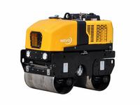 NIVO — mini rouleau de route NV301C, 970kg, avec télécommande, trench-coat portatif, double tambour vibrant ou pièces