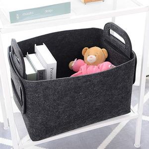 Cestello portaoggetti in feltro pieghevole per tutti gli usi per il camino in legno per l'organizzazione e la convenienza - Product Image 1