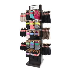 Espositore Moderno in Metallo con Ganci per Calze e Intimo, Ideale per Negozi al Dettaglio - Product Image 5