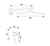 Mitigeur de douche pluie or en acier inoxydable 304 de haute qualité pour salles de douche ensemble de robinet de douche de salle de bain mural dissimulé