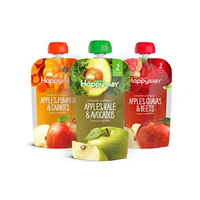 Emballage de sac de jus de fruits en plastique OEM d'usine pochette à bec en aluminium sac de pochette de boisson de jus liquide