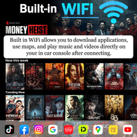 Lecteur multimédia WiFi de navigation multi-satellites 7 pouces avec écran tactile, compatible Carplay et Android Auto pour radio BWM E46 (1998-2006)
