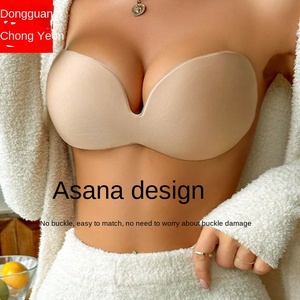 Vô Hình <span class=keywords><strong>Strapless</strong></span> Áo Ngực Dính Áo Ngực <span class=keywords><strong>Strapless</strong></span> Dính Đẩy Nâng Bustier Độn Hồi Giáo Mặc Liền Mạch Áo Ngực Cho Phụ Nữ - Product Image 2