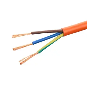 Conductor Good Wire Manufacture RVV RVVP Copper Conductor 3 Core 2.5mm Flexible Wire With Pvc Insulated