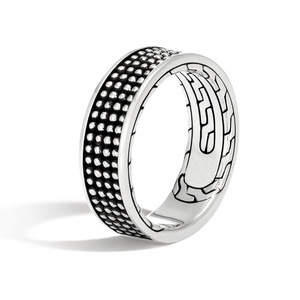 Anello Unisex Vintage con Incisioni a Pois, Gioielli di Moda Creativi all'Ingrosso - Product Image 1