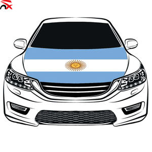 Promotion de drapeaux argentin de haute qualité, écharpes en polyester argentin personnalisées, drapeaux de divers pays, housses de moteur de voiture - Product Image 4