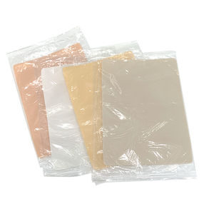 Small Size Tattoo Fake Skin Pad Practice Sheets Various Colors Blank 14*19 Training Tool Rubber Silicone PMU Beginner <strong>Latex</strong> Grey - Product Image 1