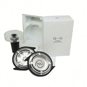 Têtes de chicha en silicone noir et verre de haute qualité, marque Jason, durables, 50 mm, pour usage domestique et fêtes, emballage inclus. - Product Image 1