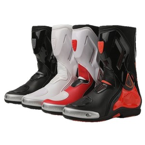 Bottes <span class=keywords><strong>de</strong></span> moto professionnelles pour la course sur route et sur piste, chaussures <span class=keywords><strong>de</strong></span> protection modèle D113, bottes hautes en alliage <span class=keywords><strong>de</strong></span> titane - Product Image 4