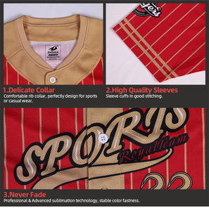 Dry made Baseball Cool shirt custom blank Baseball jersey - Product Image 6