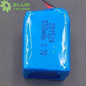 ブルーTaiyang 201524 1s 550mahリチウムポリマーバッテリーバッテリーLipo 3.7v 550mah rcヘリコプターバッテリー - Product Image 2