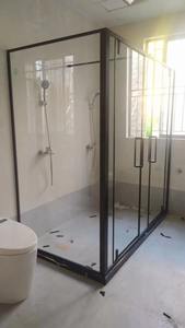 Profilé en alliage d'aluminium Verre trempé Salle de bain Porte coulissante <span class=keywords><strong>Cabine</strong></span> de <span class=keywords><strong>douche</strong></span> complète Chambre à vendre - Product Image 2