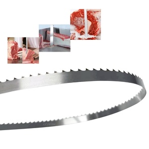 Dientes afilados de corte rápido Durable Acero de alto carbono 1830mm Carne congelada Hueso Carnicero Corte Hojas de sierra de banda - Product Image 6