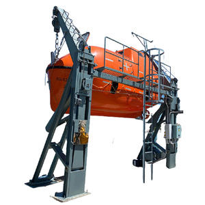 Davit marin fermé à bras oscillant par gravité pour bateau de sauvetage à vendre - Product Image 3