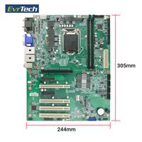 Carte mère industrielle intégrée ATX H310 LGA1151 avec 4 * PCI,3 * PCIe,6 * com 14 * USB