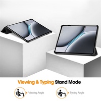 Vente en gros en usine Cuir PU de luxe à trois volets Coque rigide Housse pour tablette intelligente pour One Plus Pad 2 Pad Pro