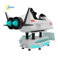 Simulador de Vuelo KAIMI 9D VR AR para Interiores, Máquina de Juegos de Aviones J-20, Equipo de Uso Público
