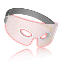 Nouveau masque oculaire LED portable à 3 longueurs d'onde 590nm/660nm/850nm pour photothérapie LED sous les yeux