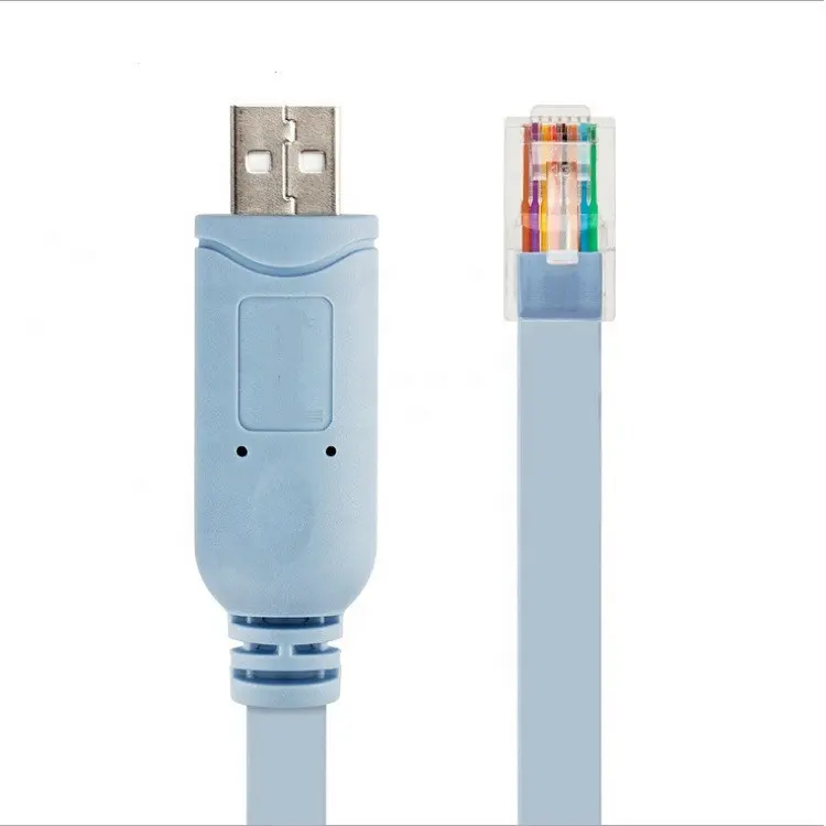 Cable USB Console Cable 6 FT USB to RJ45 Serial Adapter Compatible with Router/Switch of Cisco