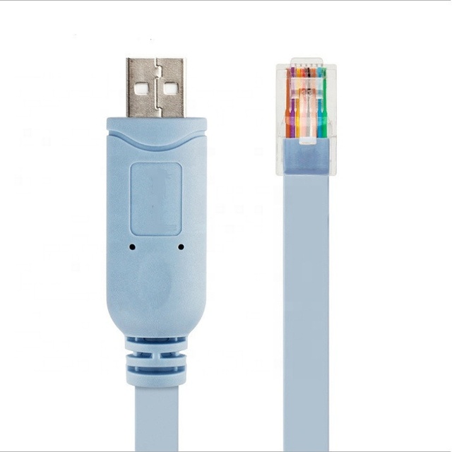Cable USB Console Cable 6 FT USB to RJ45 Serial Adapter Compatible