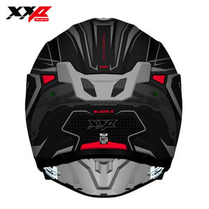 Casques de moto intégraux NEUFS avec grand spoiler, double visière, boucle à dégagement rapide, tailles S-XXL, modèle BLADE-X STEALTH, homologués DOT, en ABS, toutes saisons - Product Image 4