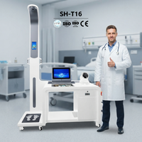 Kiosque de télésanté en libre-service pour les contrôles de santé, machine de contrôle corporel complet, kiosque de télésanté médical pour les hôpitaux et les centres de santé