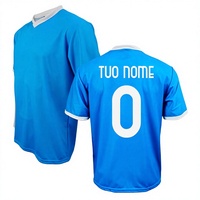 Camiseta de Fútbol Americano Personalizada de Alta Calidad, Manga Corta, Cuello en V, Poliéster/Algodón, Secado Rápido, Uniforme Deportivo Unisex