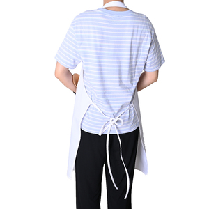 Kefei Tablier à bavette en poly <span class=keywords><strong>coton</strong></span> personnalisable Accessoire de jardin et de cuisine imperméable pour chef serveur coiffeur usage domestique - Product Image 6
