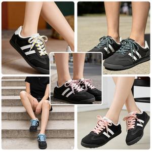 เชือกรองเท้าผ้าแคนวาสลายพิมพ์น่ารัก ขนาด 8 มม. สำหรับรองเท้าผ้าใบ แบบแบน สีสันสดใส ขายส่ง - Product Image 5