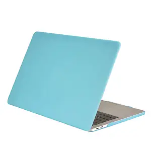 Étui de protection givré pour ordinateur portable Semi transparent Souplesse deux pièces coque mate pour Macbook Pro 16 M2